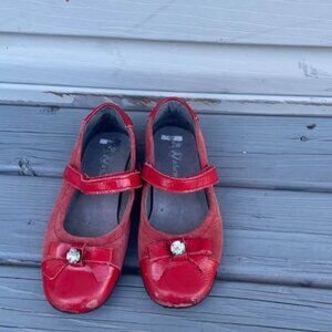 Naturino girls leather ballet flat US9.5
